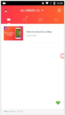 GO Recorder android App screenshot 1